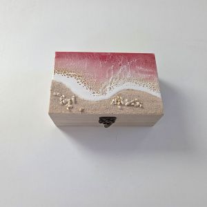 Schmuckkästchen mit Strandmotiv