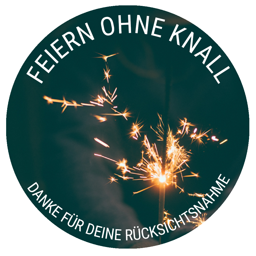 Verbot von lautem Feuerwerk
