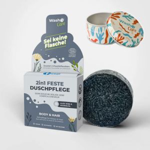 Washo 2in1 Duschpflege mit Dose